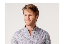 camisa estampada regular fit gafas multicolor