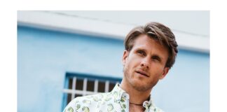 camisa hombre regular fit limones
