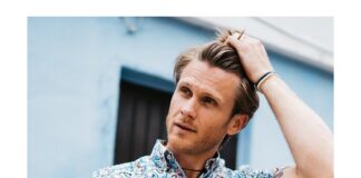 camisa regular fit hombre estampado abstracto multicolor