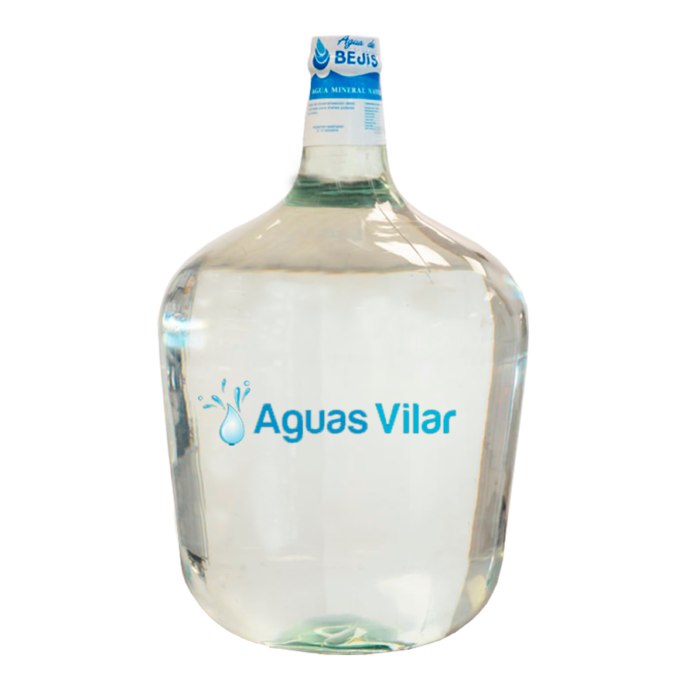 cristal 10 litros agua de bejis garrafa