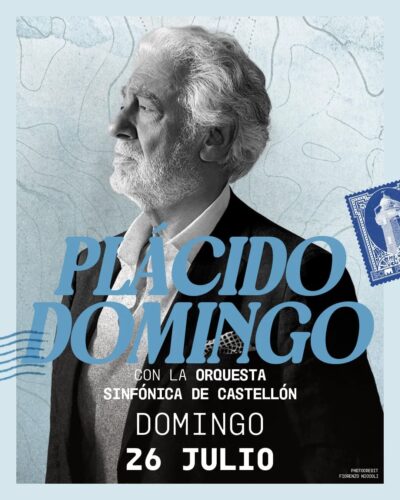 Plácido Domingo actuará en SOM Festival Castellón 2026