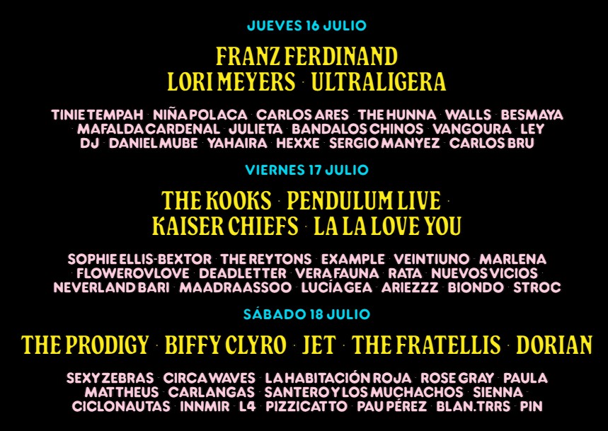 FIB 2026 Festival Internacional Benicàssim 2026